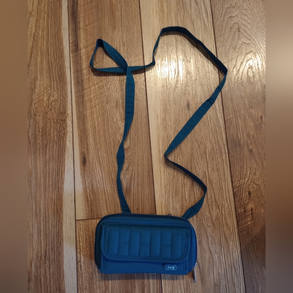 Lug Teal Travel Crossbody Bag